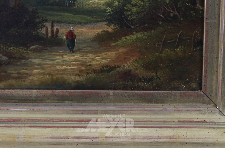 Gemälde ''Romantische Landschaft