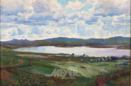 Gemälde, ''Seelandschaft''