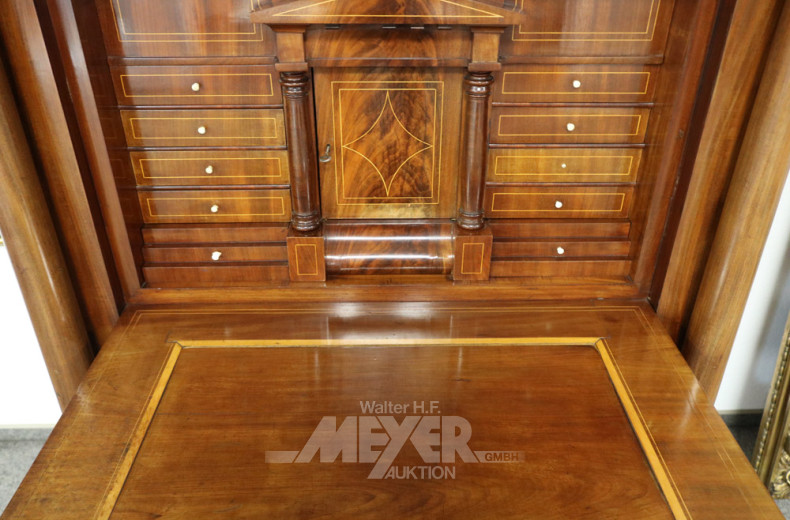 Biedermeier-Sekretär, 19. Jh.,