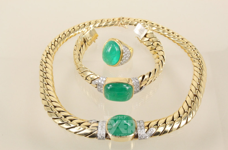 Schmuckgarnitur GG, best. aus: