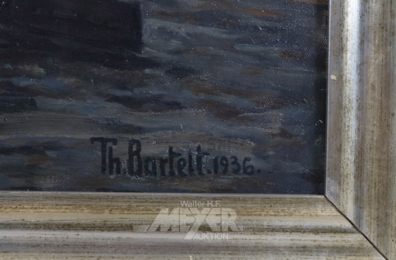 Gemälde, ''Frachter President Roosevelt