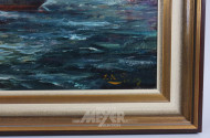 Gemälde, ''Hamburger Hafen''