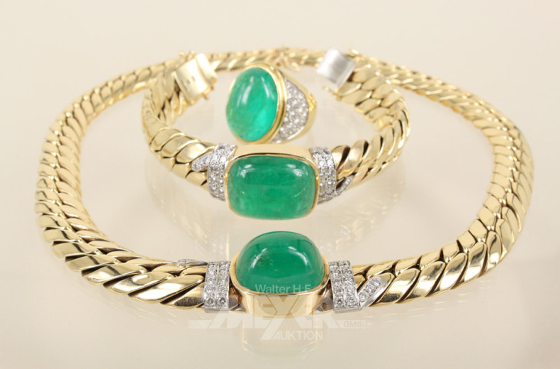 Schmuckgarnitur GG, best. aus: