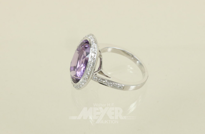 Damenring, 750er WG, Modellanfertigung