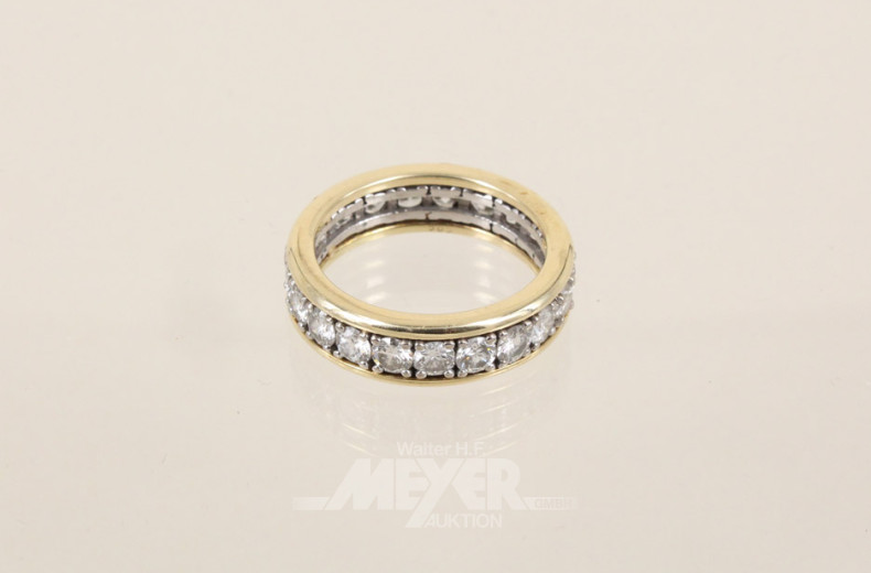 Allianzring, 585er GG, besetzt mit