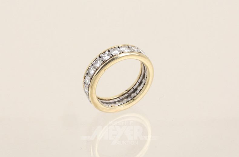 Allianzring, 585er GG, besetzt mit