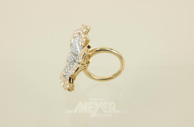 Damenring, 750er GG/WG, Modellan-