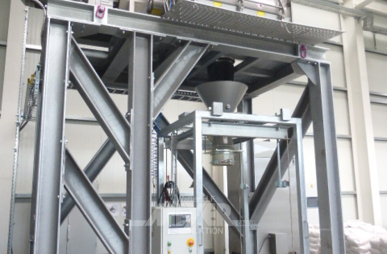 Düngemittelproduktionslinie