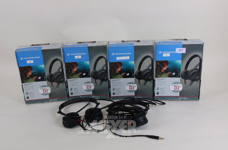 6 Headsets SENNHEISER