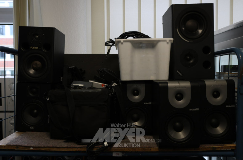 Posten Lautsprecherboxen EDIROL, SAMSON