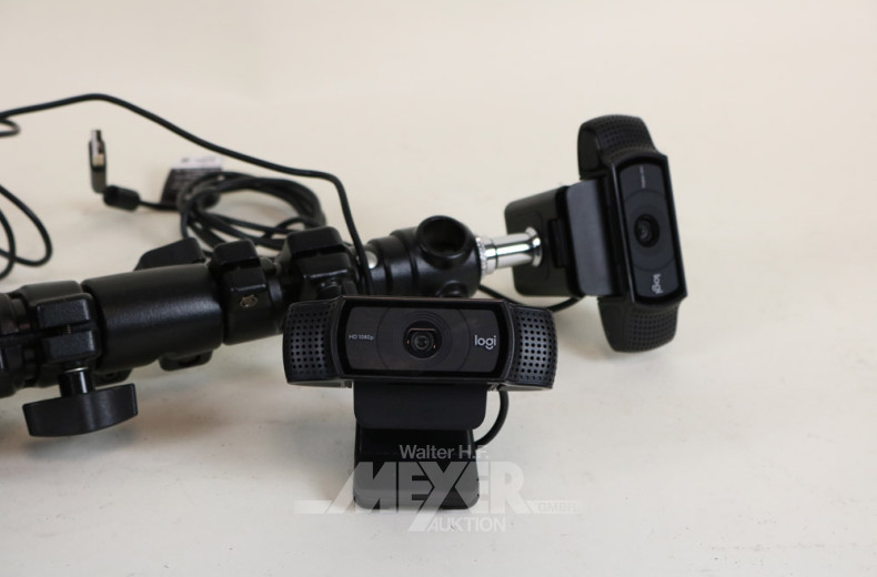 2 Full-HD Webcams LOGITECH