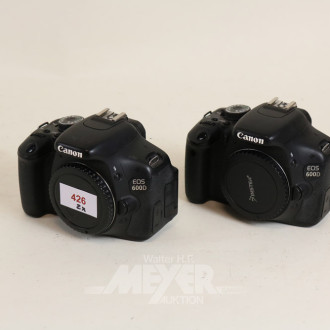 2 digitale Spiegelreflexkameras CANON
