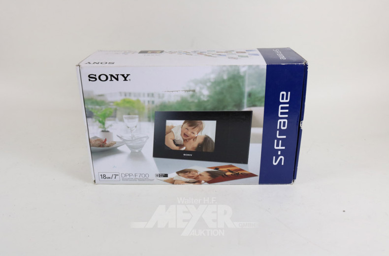digitaler Fotorahmen SONY, schwarz