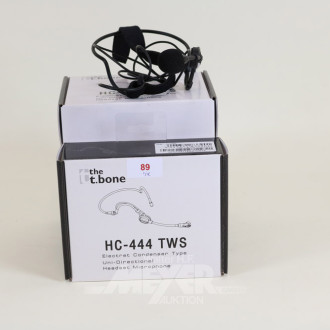 4 Microphone-Headsets t.bone by THOMANN
