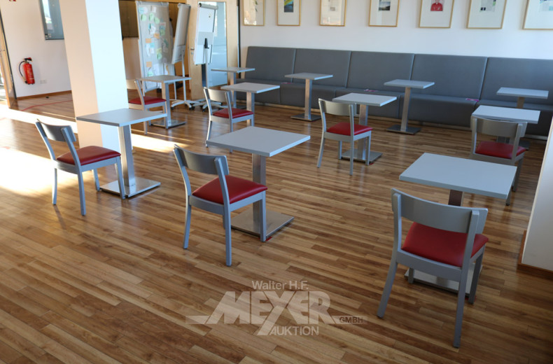 Bistroausstattung bestehend aus: