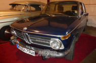 BMW 2002, Oldtimer, dunkelblau