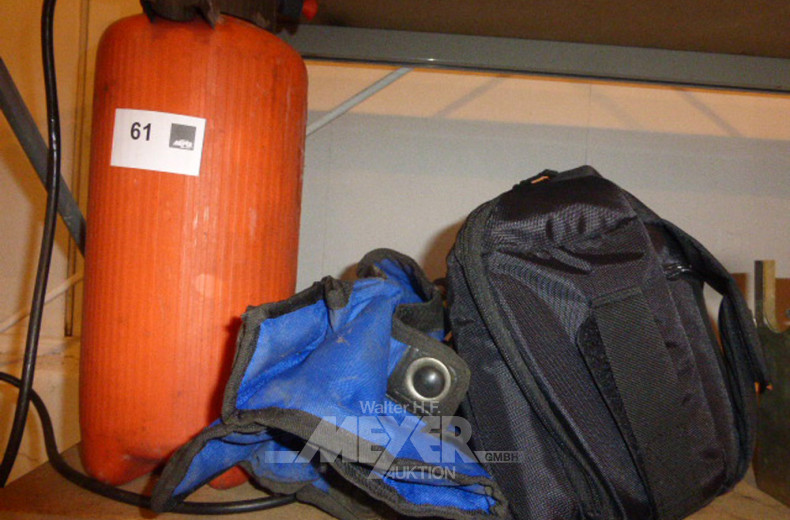 Druckspritzpistole, Fototasche und