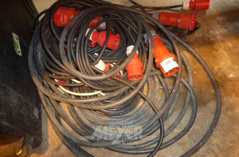 Posten Starkstromkabel, 16 + 32 Ampére