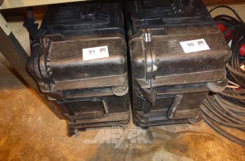 Kunststoff- Hartschalenkoffer