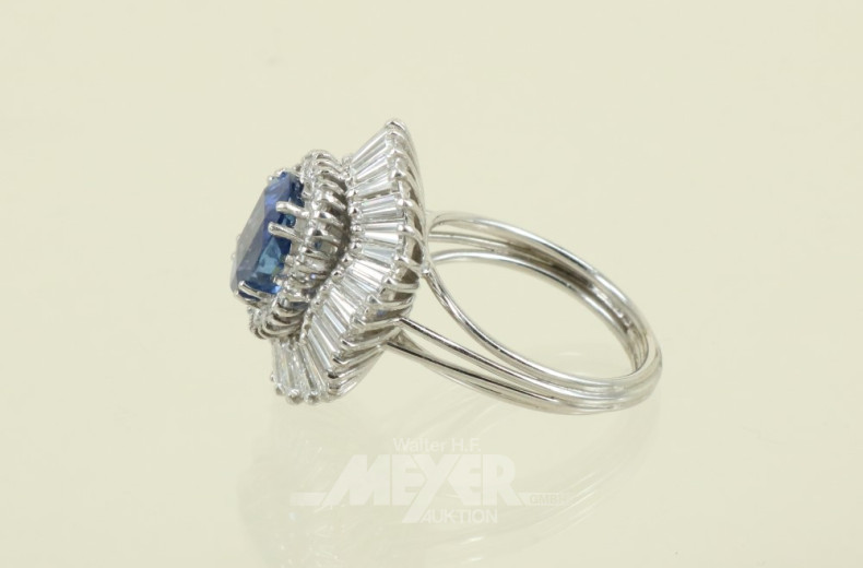 Damenring, 750er WG, Modell Ballerina,