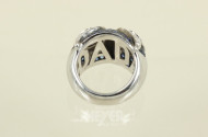 Designer-Ring, 750er WG, bez. DADA