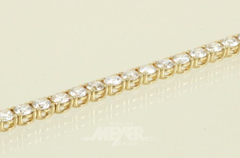 Armband , 750er GG, Allianzform,