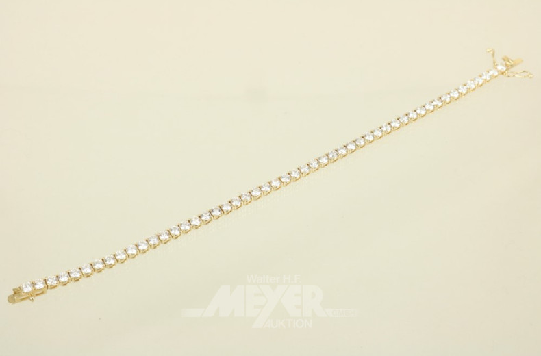 Armband , 750er GG, Allianzform,