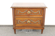 kl. Kommode, Louis XVI um 1780,
