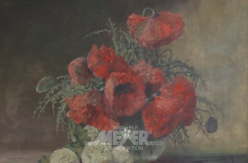 Gemälde ''Sillleben mit Moonblumen'',