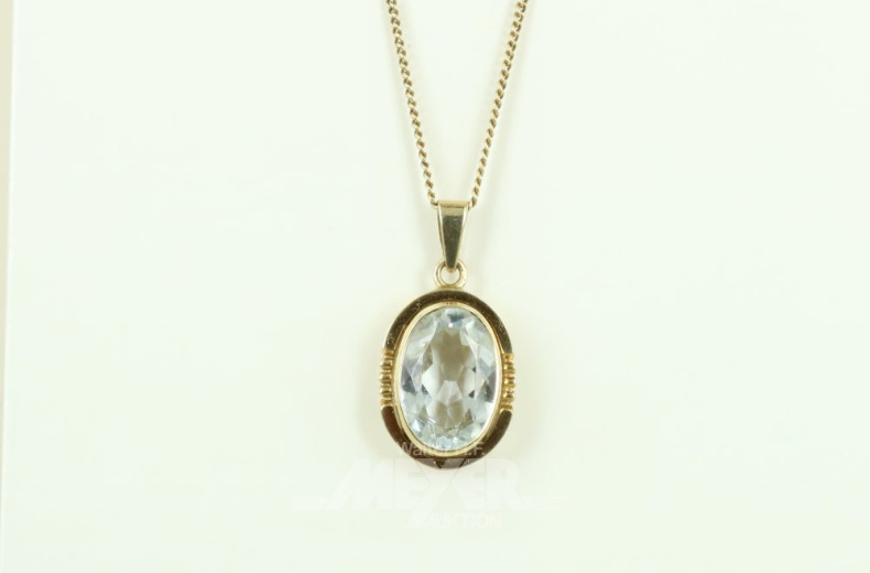 zartes Kettchen, 585er GG, mit