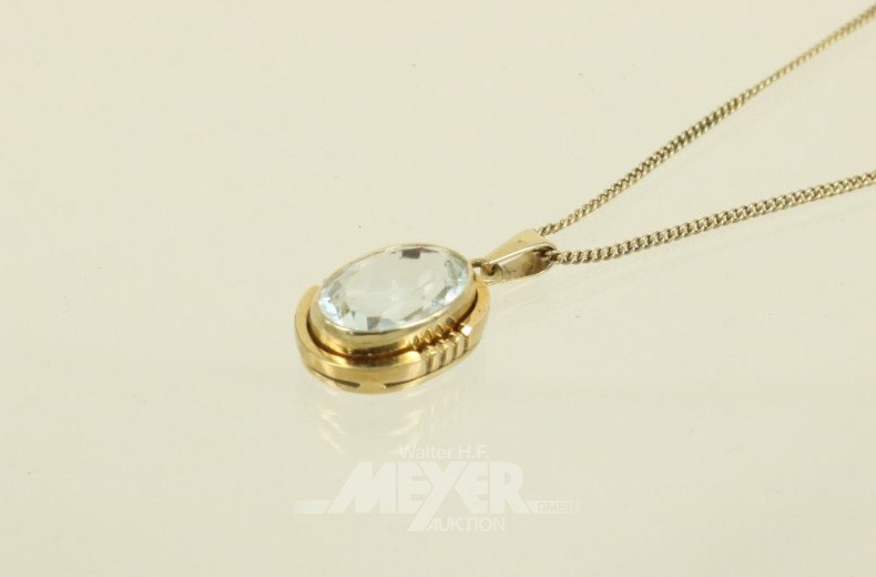 zartes Kettchen, 585er GG, mit