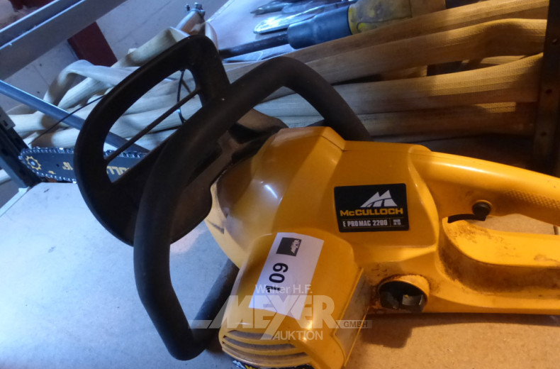 Elektro- Kettensäge