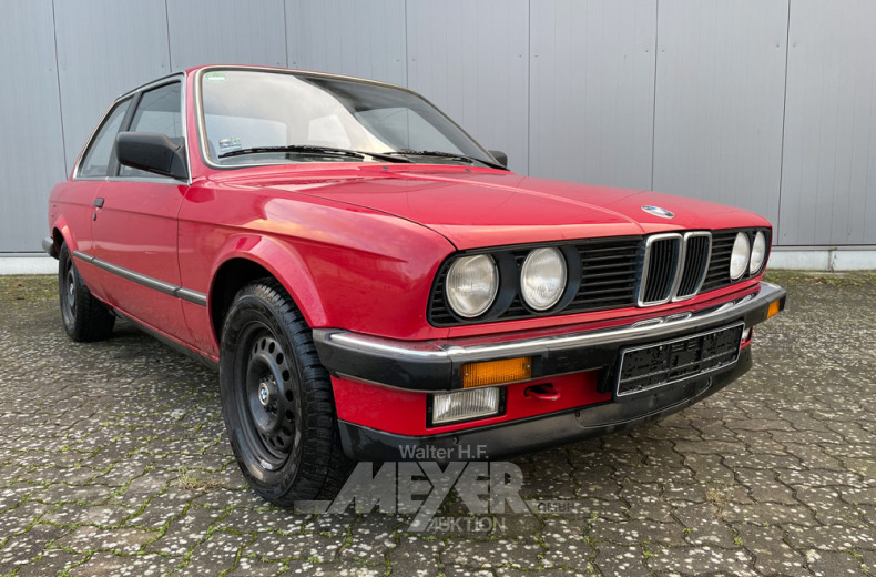 BMW 318 iA E30, Zinnoberrot,