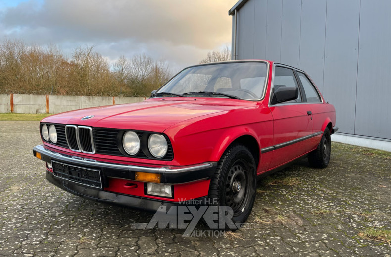 BMW 318 iA E30, Zinnoberrot,