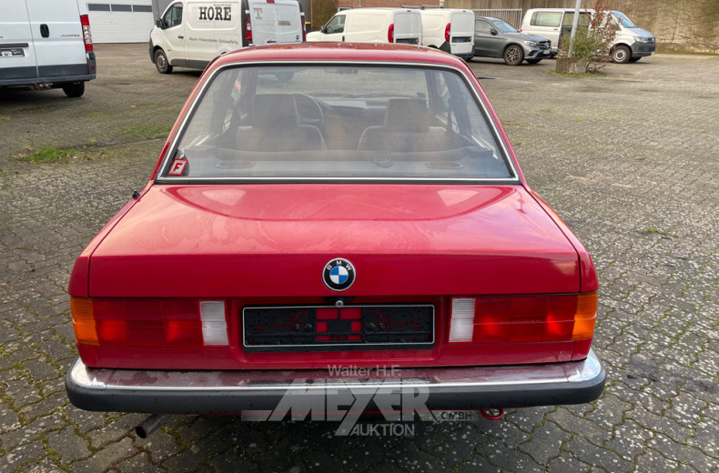BMW 318 iA E30, Zinnoberrot,
