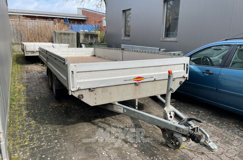ALU-Tandemanhänger BÖCKMANN, Hochlader