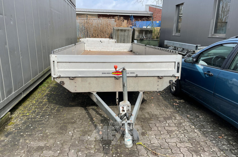 ALU-Tandemanhänger BÖCKMANN, Hochlader