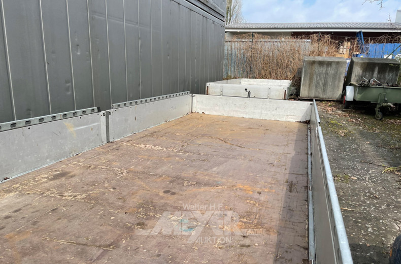 ALU-Tandemanhänger BÖCKMANN, Hochlader