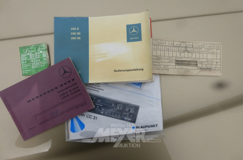 MERCEDES BENZ 350SE W116, Automatik,