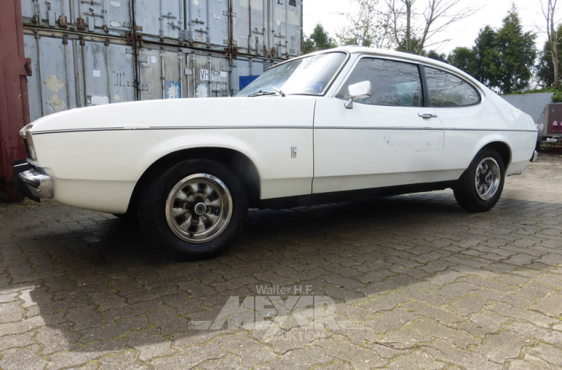 FORD Capri 1.6lL, weiß