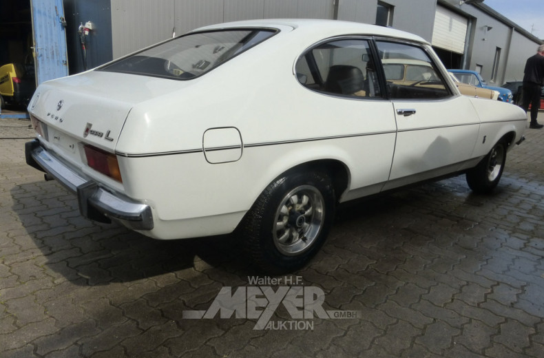 FORD Capri 1.6lL, weiß