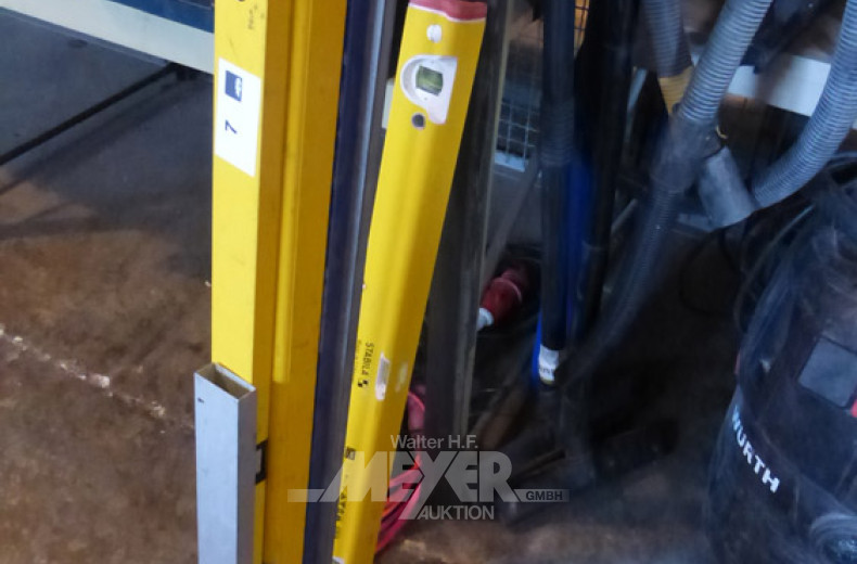 Posten Wasserwaagen, 1m - 2m