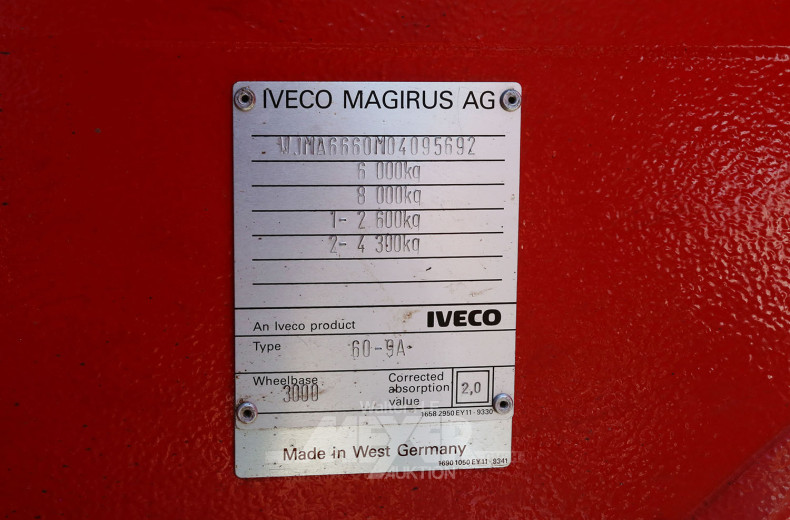 IVECO-MAGIRUS 60-9A