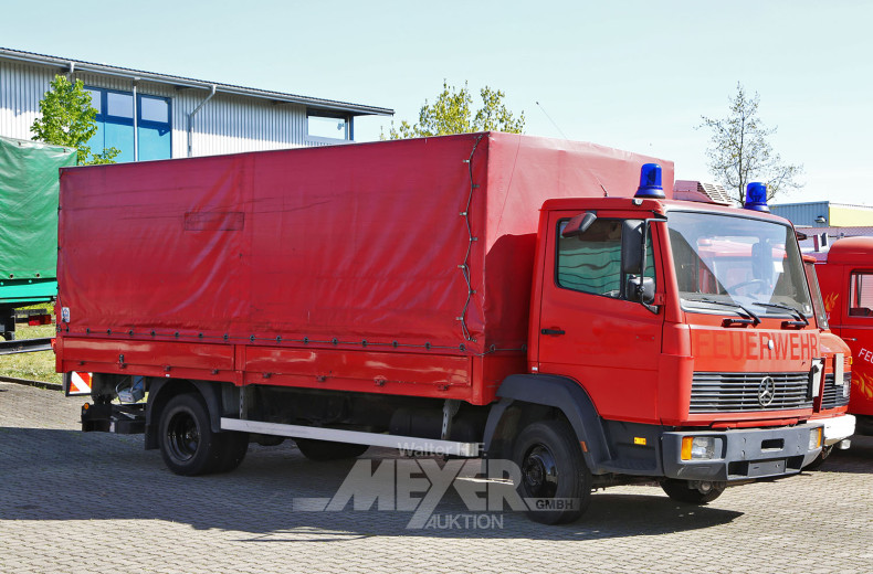 MERCEDES-BENZ 814, Plane u. Spriegel,