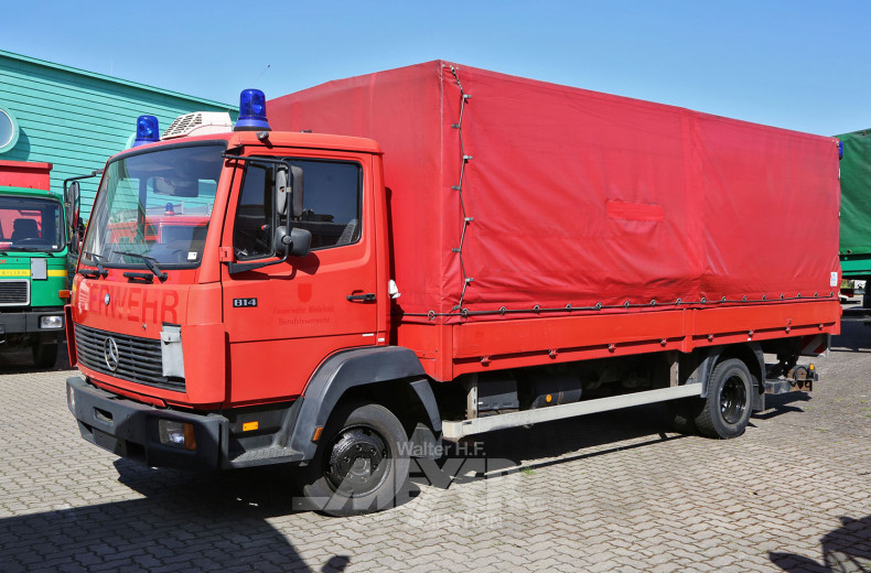 MERCEDES-BENZ 814, Plane u. Spriegel,