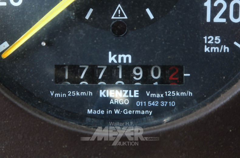 MERCEDES-BENZ 814, Plane u. Spriegel,