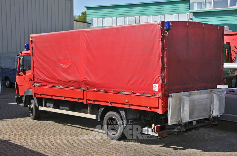 MERCEDES-BENZ 814, Plane u. Spriegel,