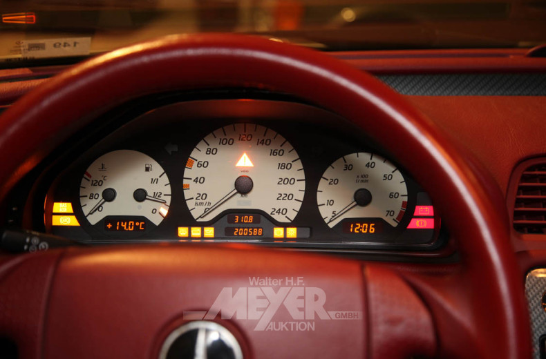 MERCEDES-BENZ W208 CLK200, silber