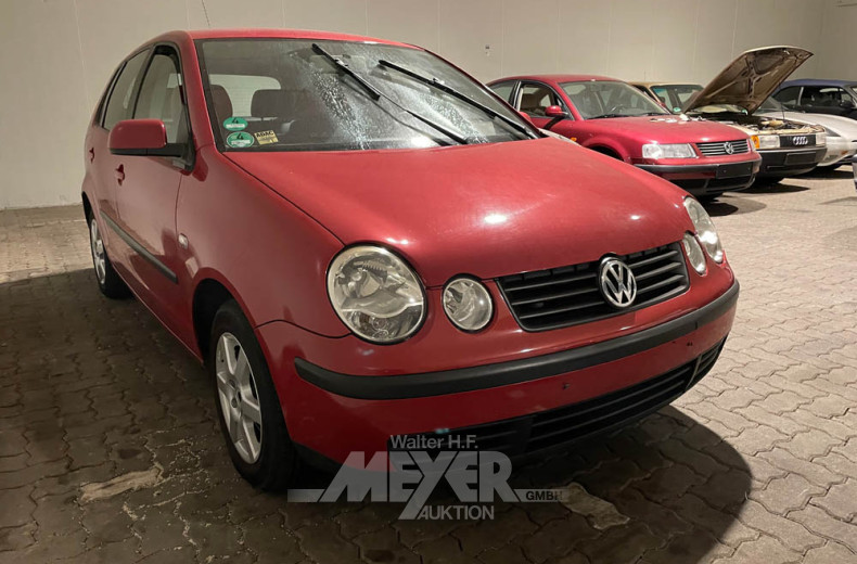 VOLKSWAGEN Polo 9n, rot metallic