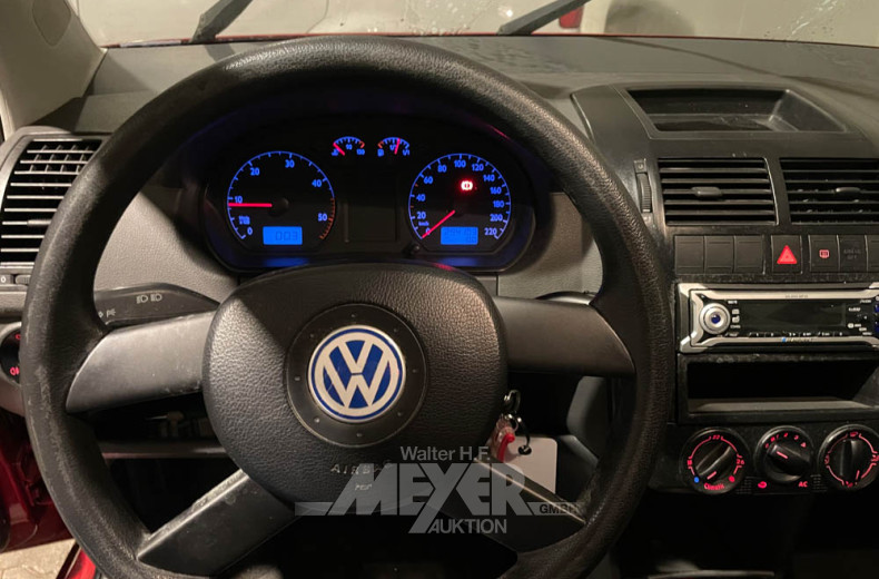 VOLKSWAGEN Polo 9n, rot metallic